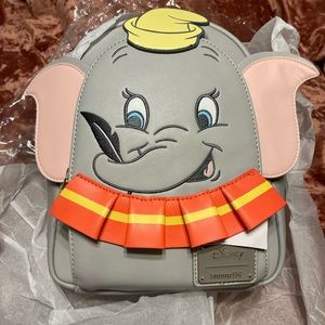 NWT Loungefly Disney Dumbo 80th Anniversary Cosplay Mini Backpack